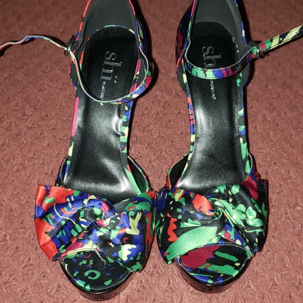Charis Blk Heels